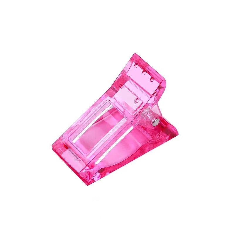 Retro Nagelclip pink